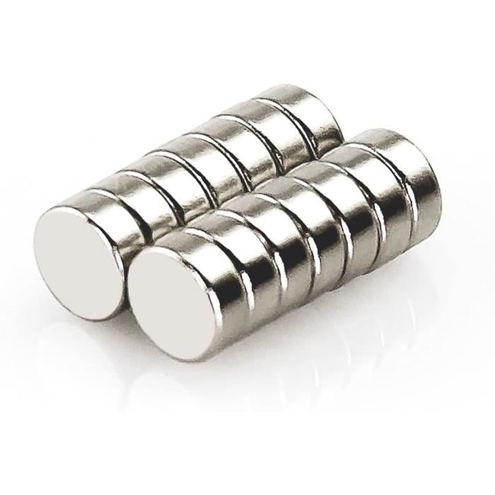 Lot De 24 Aimants Puissants Pour Tableau Magnétique Et Réfrigérateur - Pour Tableau Blanc Et D'Affichage