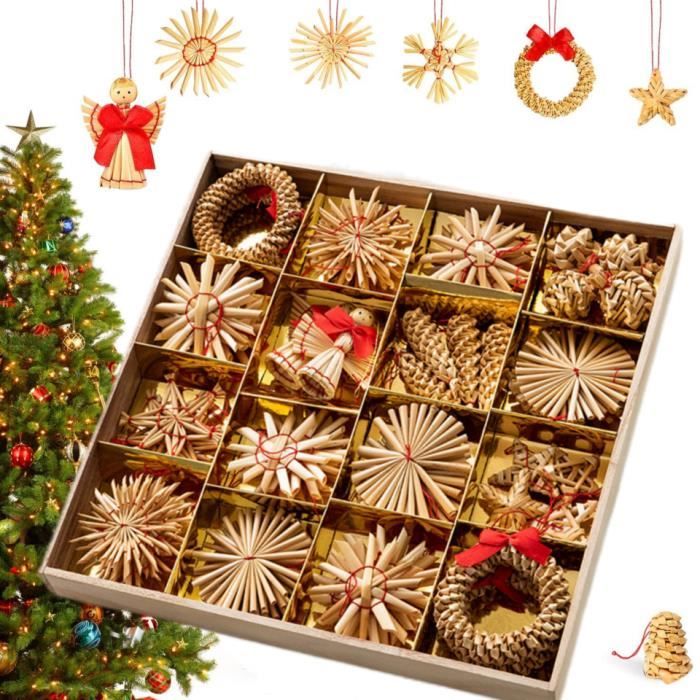 Lot De 2 étoiles Pailletées Pour Sapin De Noël - 6,1 Cm - Décoration De Cime Brillante - Plastique Argenté