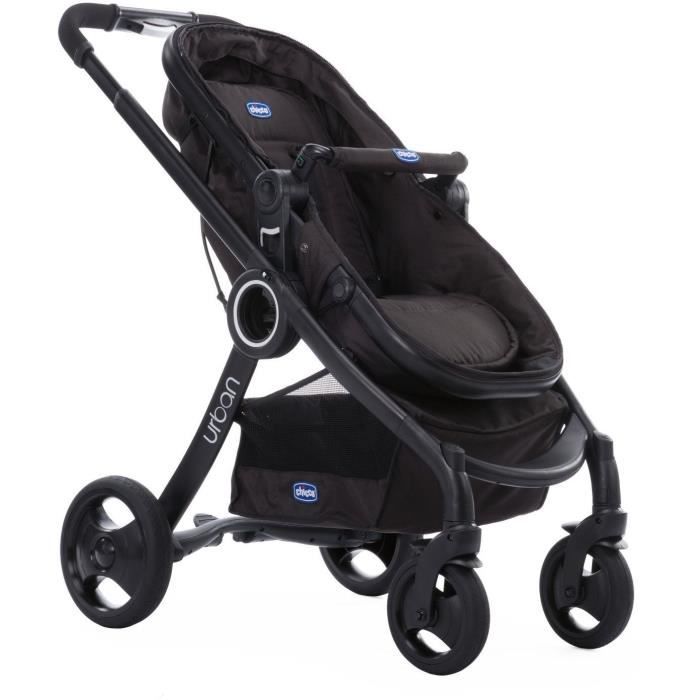 Poussette CHICCO Urban Plus Black Cdiscount Puericulture Eveil bebe