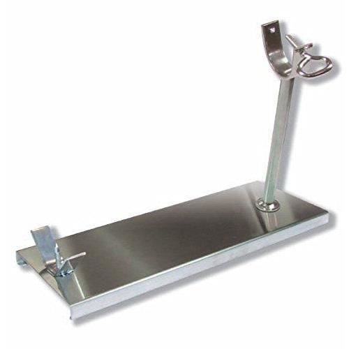 Flores Cortés Support à jambon type C avec base en acier inoxydable - 17003