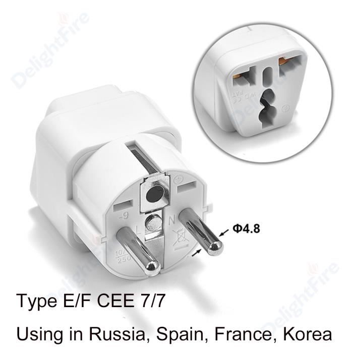 Adaptateur De Voyage Universel 220V à 110V | Convertisseur De Tension Dans Le Monde Adaptateur De Prise Pour Le Monde