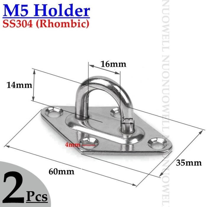 Connecteurs Pivotants Acier Inox 304 - Tailles M3 à M20, Pour Chaînes Et Assemblages
