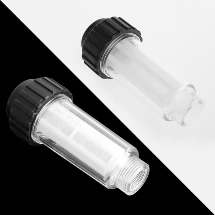 Lot De 2 Filtres à Eau Pour Tuyau D'arrosage, Pompe Jardin, Nettoyeur