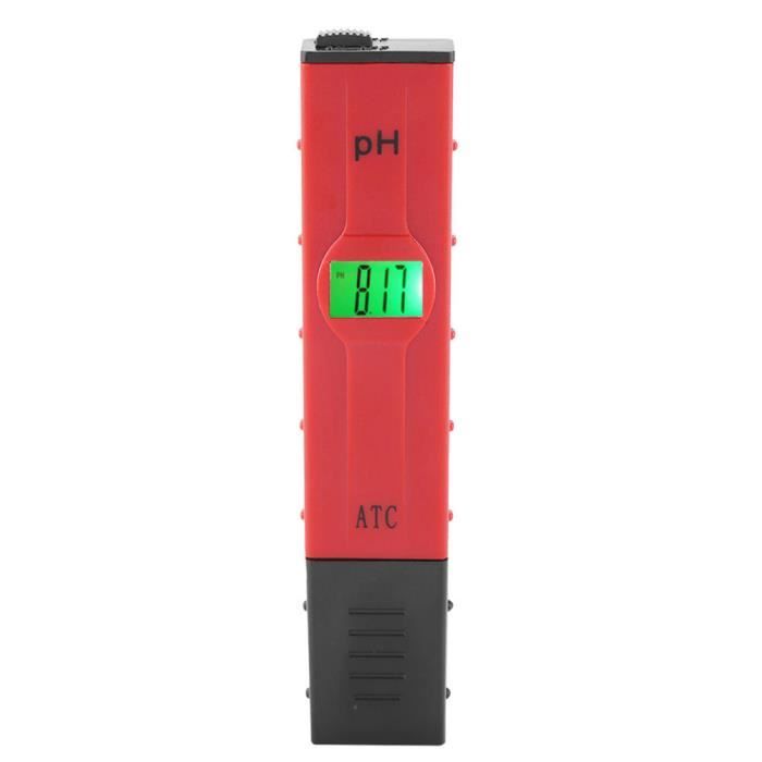 Nouveau PH Testeur Stylo Numérique pH Analyzer pour boissons alimentaires LCD pH Moniteur avec ATC 