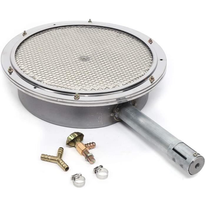 Brûleur Infrarouge En Céramique Pour Barbecue à Gaz - Dimensions 41x8 Cm - Pour Cuisson Uniforme, Séchage Alimentaire - Métal Et Céramique - 10