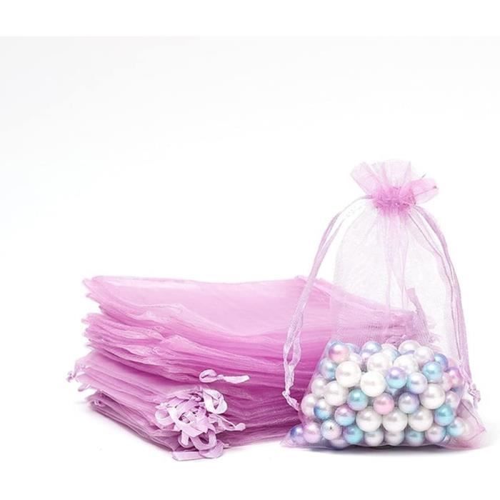 Sac cadeau en organza, 10 x 15 cm | Mercerie et Tissus