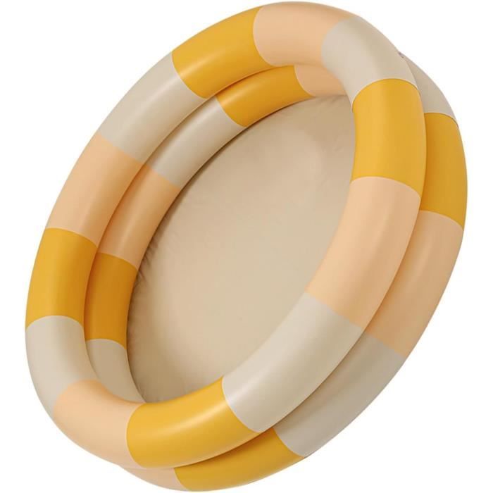 Piscine Gonflable Bébé Rétro – Style Mignon, épais, Non Toxique – Pour Intérieur/extérieur – 3 à 6 Ans