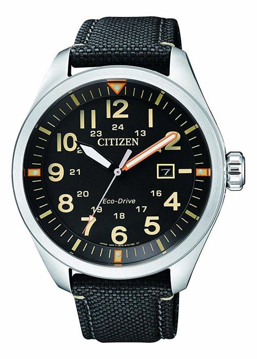 Citizen - Citizen AW5000-24E Sport Montre Homme Montre Bracelet en Cuir  Date Noir Réf 57009 - Cdiscount Bijouterie