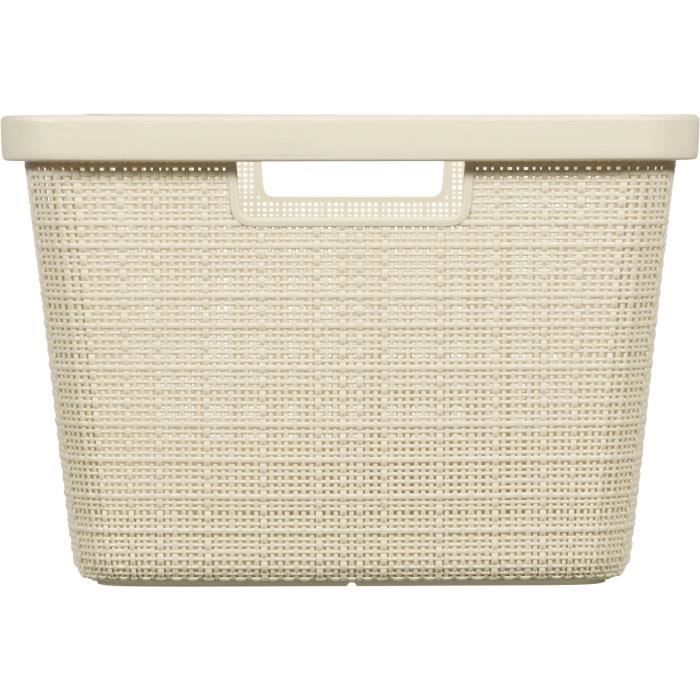 Panier À Linge Jute Curver La Panier À Linge