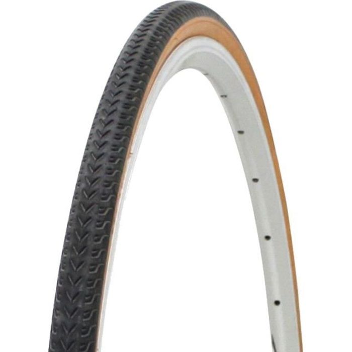 Pneu vélo route 700x28C noir CYCLINGCOLORS adapté pour une pratique