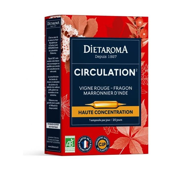 Ampoules Harpagophytum Bio Dietaroma - 20 Unités - Pour Les Articulations - Péremption 03/2026