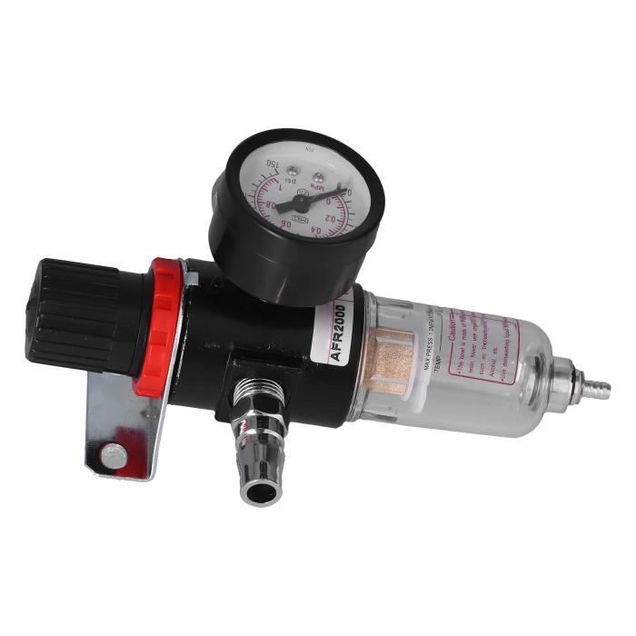 Régulateur de pression d'air Filtre Séparateur Huile / Eau compresseur -  Cdiscount Auto