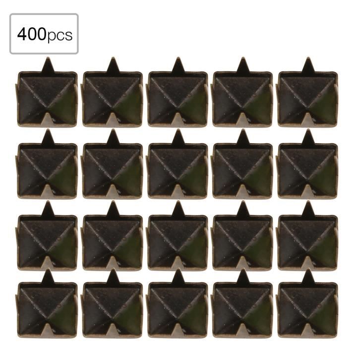 Lot De 24 Rivets Poinçons Cuivre 9 X 3,3 X 14 Mm - Pour Cuir, Vêtements - Neuf