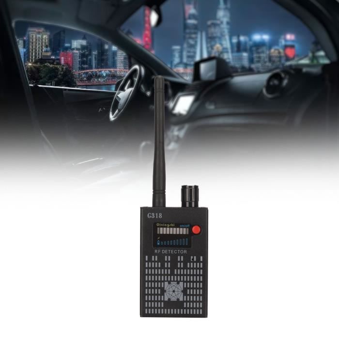 Détecteur De Caméras Et Micros Cachés LONGYI - 4 Modes De Détection, écran LED, Autonomie 10h - Pour Hôtels, Voyages, Protection Vie Privée