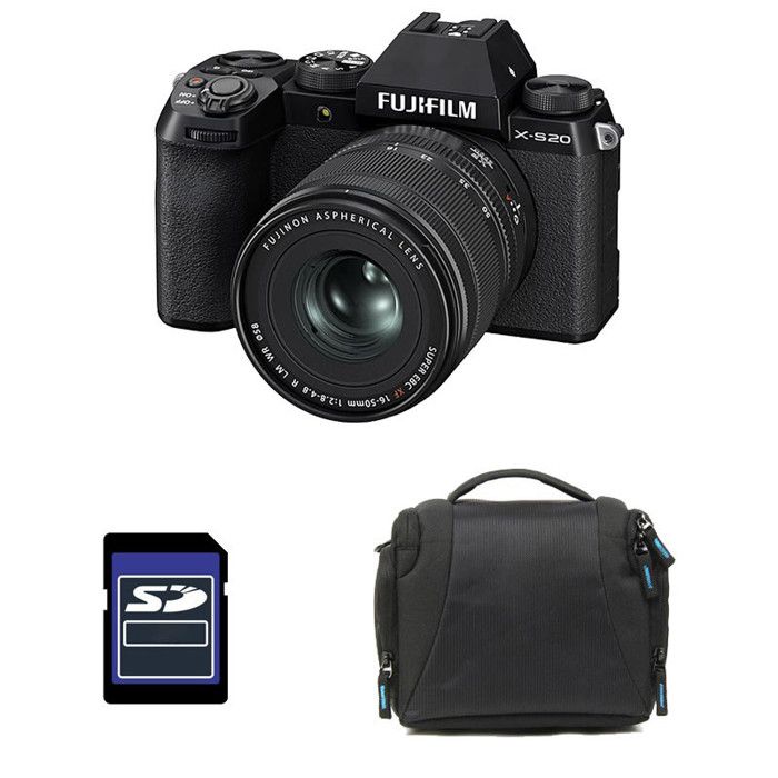 FUJIFILM X S20 + 16 50mm Garanti + Sac + Carte SD 8 Go - vue 6