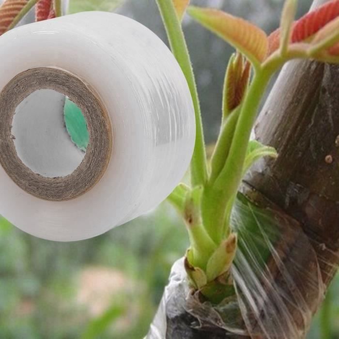 HURRISE Ruban de greffage pour arbres fruitiers en PVC 2CM*100M outil de jardinage