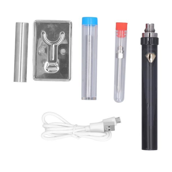 Pointe Fer à Souder USB E10 Lot De 3 - Pointe B En Laiton Avec Éponge