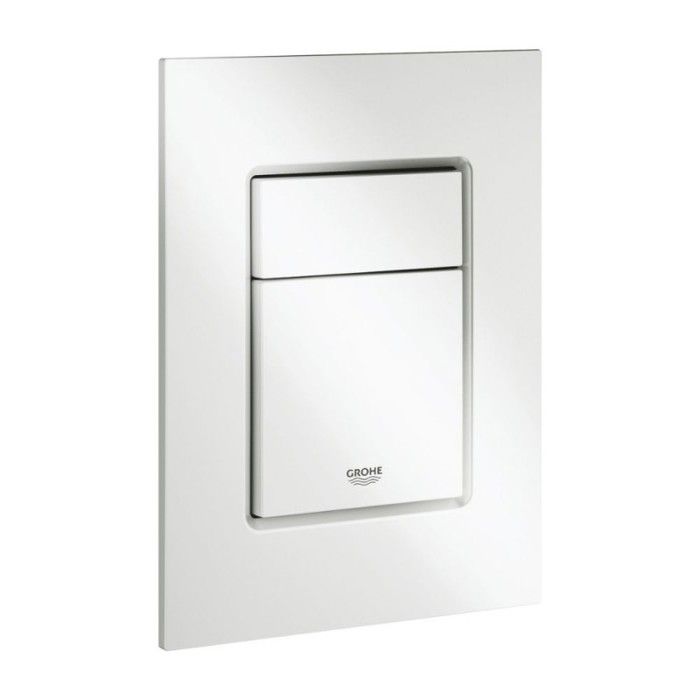 Grohe Plaque commande Skate Cosmopolitan vertical blanc alpin