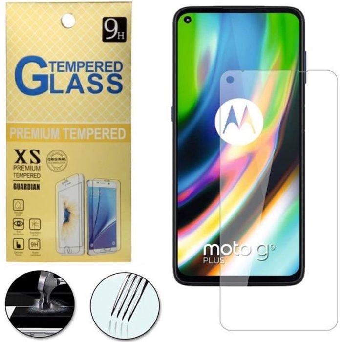 Vitre Protection Totale ecran verre trempé Full Glass 2020 Motorola Moto E6s