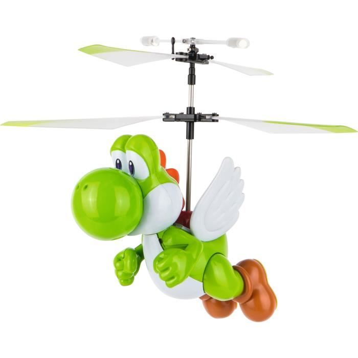 Voiture radiocommandee CARRERA Super Mario TM Flying Yoshi 12km h Multicolore Cdiscount Jeux Jouets