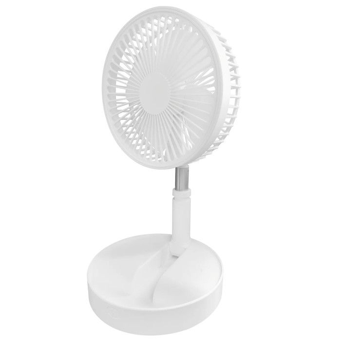 Ventilateur nomade KOOLSTAR FAN20 Blanc - 24h dautonomie - 3 modes de vitesse - Bras Télescopique Réglable - Charge USB type C - Koolstar