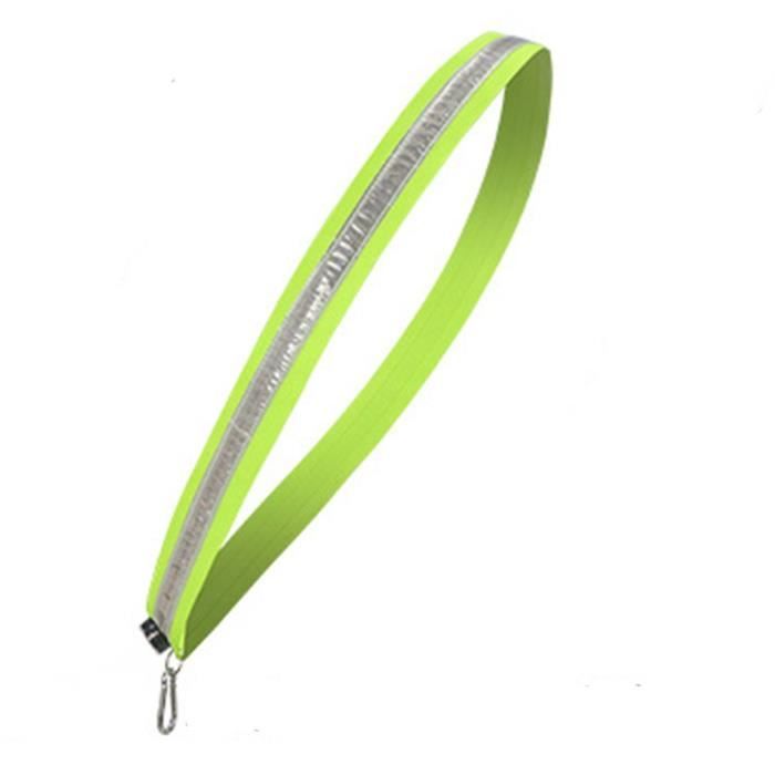 Ifundom Brassard Réfléchissant LED Haute Visibilité Pour Course à Pied