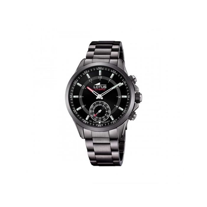 Montre - Lotus - 18807-2 - Noir - Étanchéité 10 Atm - Mouvement Quartz