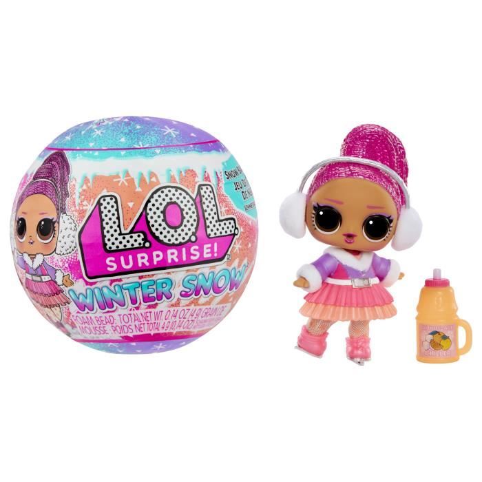 .O. . Surprise! Winter Snow Tot 1 Poupée à Collectionner avec Une Surprise Enneigée Emballage Opaque 8 Poupées à Collectionner avec Vêtements et Accessoires pour Les Enfants de et +