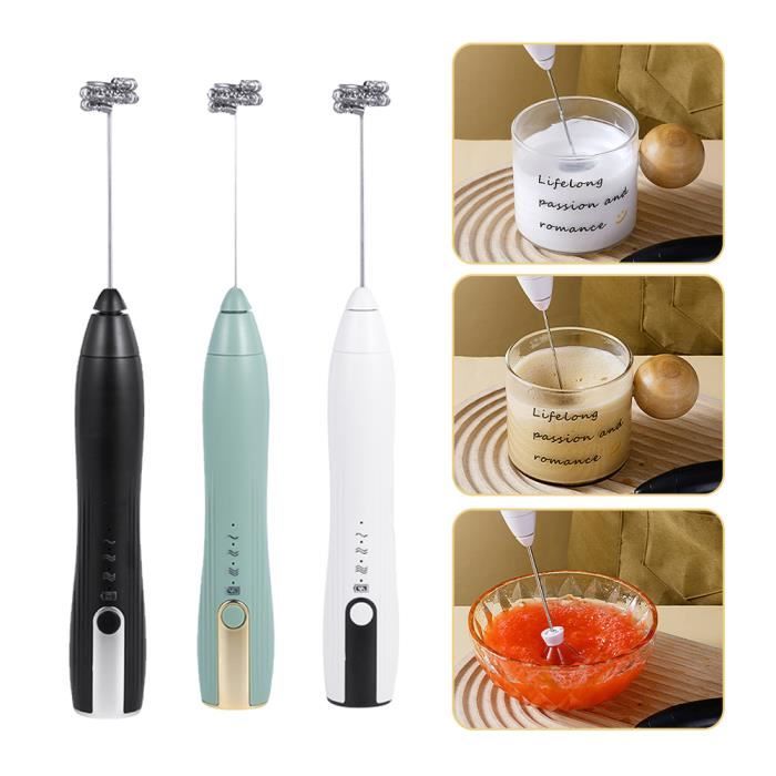Mousseur À Lait Rechargeable,Appareil À Mousse Électrique Portatif
