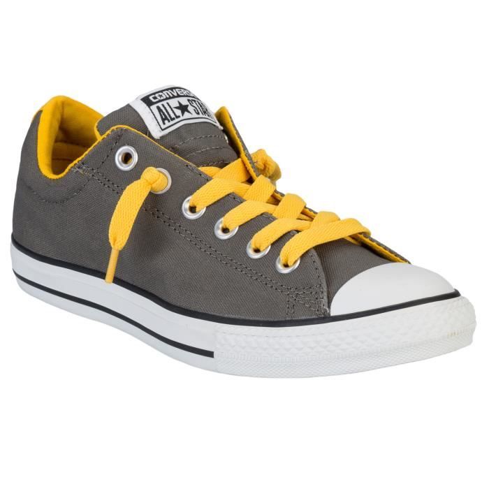 basket toile garcon sans lacet