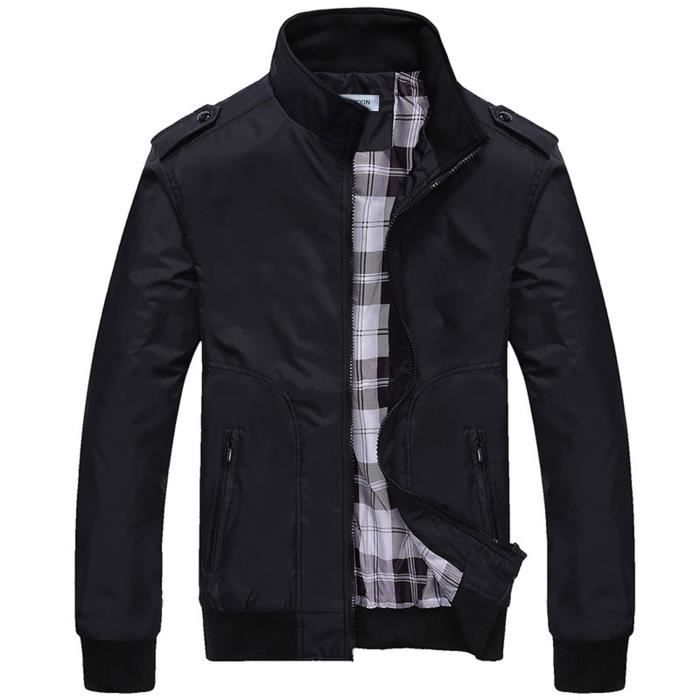 Veste Décontractée Homme Hotgreenpepper - Printemps/Automne Sportive