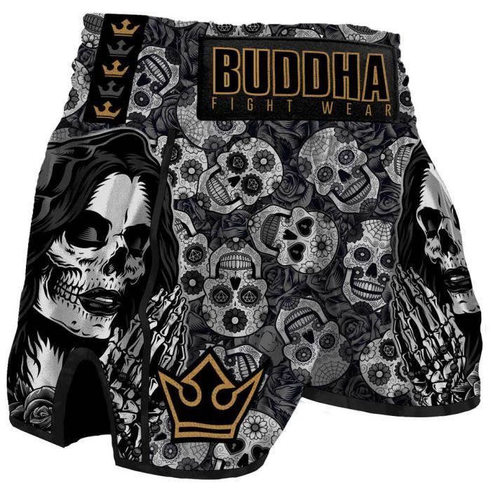 Chaussures De Boxe Buddha Fight Wear One – Synthétiques Haut De Gamme, Double Fermeture Lacets+velcro, Design Futuriste, Tailles Européennes