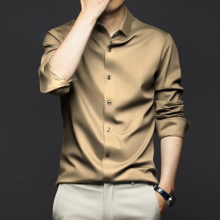 Chemise homme non discount repassable