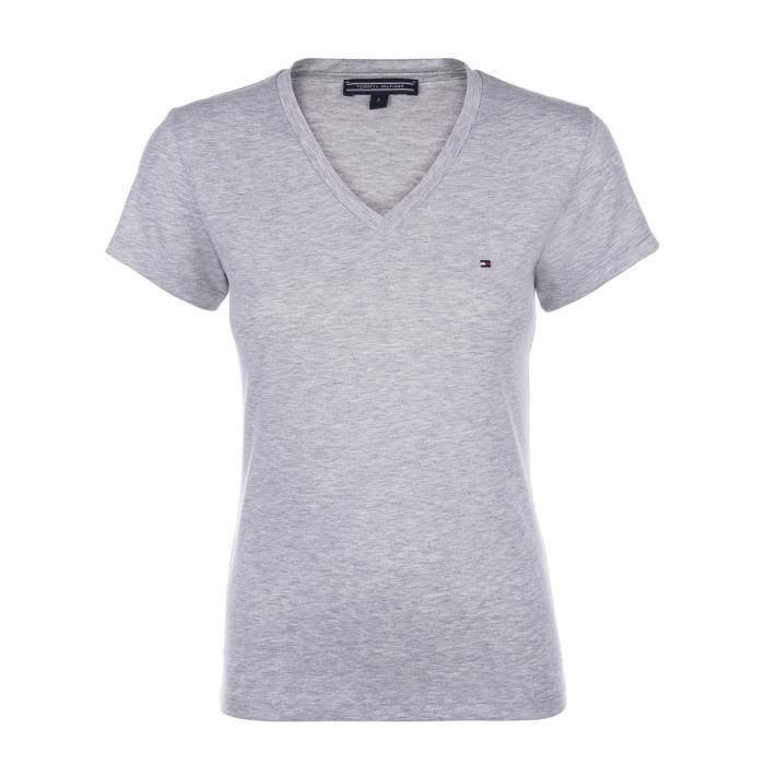 Tee shirt tommy gris outlet
