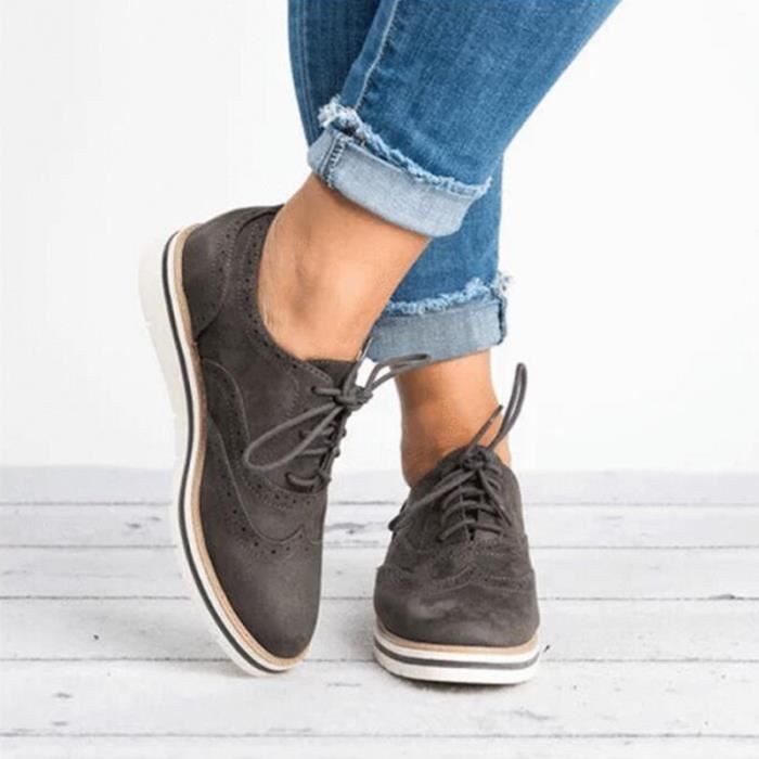 Chaussure grise femme new arrivals