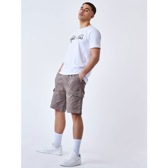 Short Cargo Homme - Coupe Ample, Nombreuses Poches, Ceinture Incluse, Résistant à L'usure, Décontracté été - 2