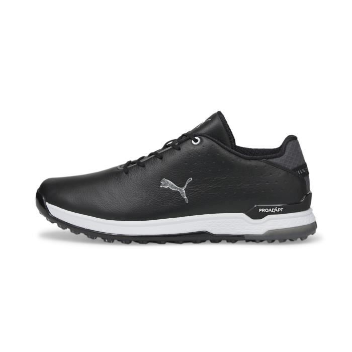 Chaussures de golf de golf cuir Puma Proadapt Alphat - noir/argent - 40