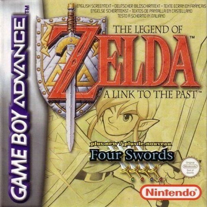 ZELDA A link to the past FOUR SWORD JEU GBA,DS,SP