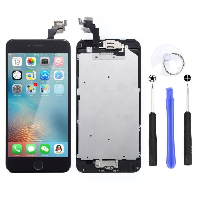 Pantalla IPhone C Kit Reparation Ecran Iphone 6s VITRE TACTILE ECRAN LCD COMPLET Pour IPHONE 6S PLUS BLANC OUTILS écran Iphone X Cable IPhone 2 M - Foto 3