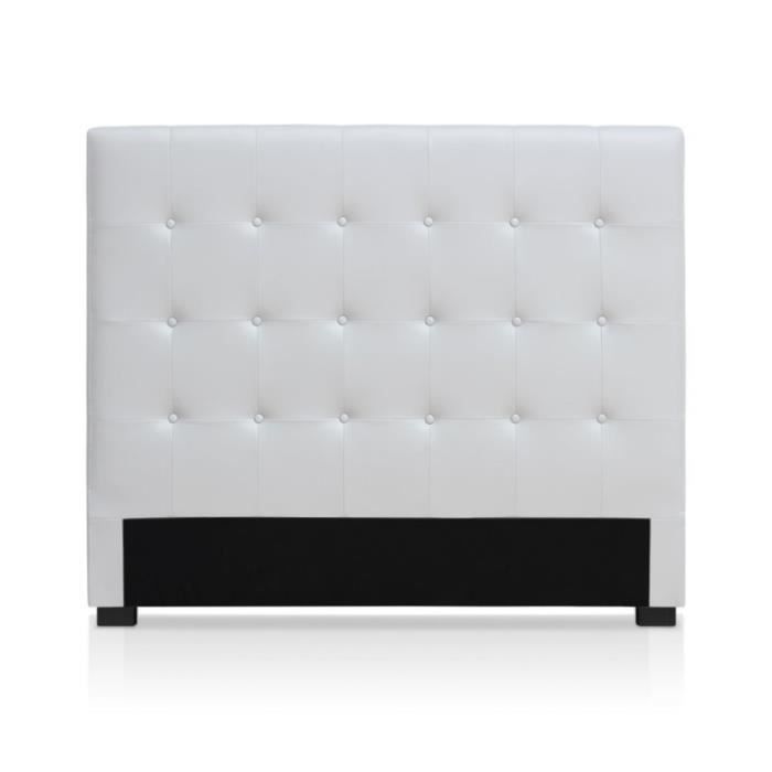 Paris Prix T/ête De Lit Capitonn/ée Amor 180cm Blanc