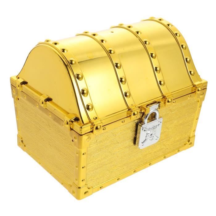 1pc Belle Poitrine De Tresor De Pirate Creatif Durable Pour Enfants De Fete Pour Coffre A Jouets Meubles Bebe Cdiscount Puericulture Eveil Bebe