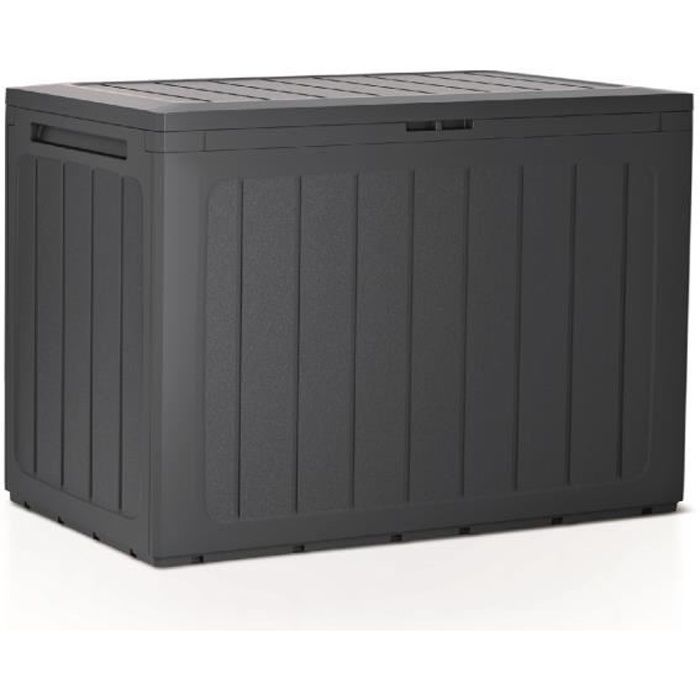 Prosperplast Coffre de jardin verrouillable 190L antracite Boardebox