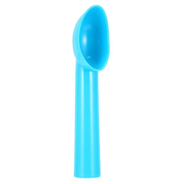 Cuillère à Glace Portionneuse En Plastique Robuste - Bord Biseauté Pour Boules Parfaites - Ergonomique - Pour Glace, Sorbet, Yaourt Glacé