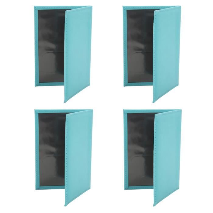 SHSHbuy - Porte-passeport Voyage - Lot De 2 - Cuir PU - Format Standard - Pour Passeport Et Cartes