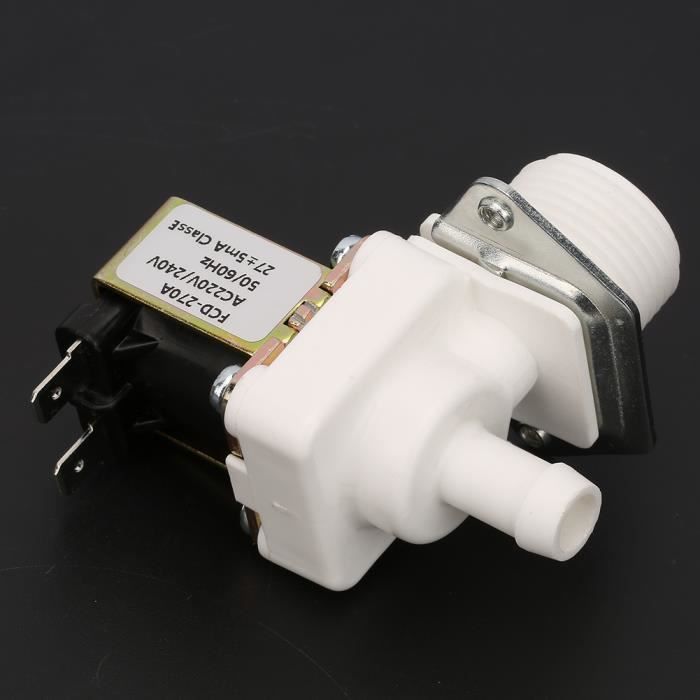 Electrovanne Laiton Solénoïde 2 voies normalement fermée KEENSO - KN005 - Blanc Electrovanne Laiton Solénoïde 2 voies normalement fermée KEENSO - KN005 - Blanc