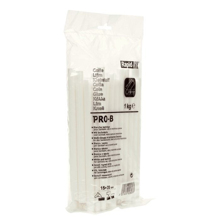 Bâton de colle RAPID 40302803 12 mm 1 kg Colle technique