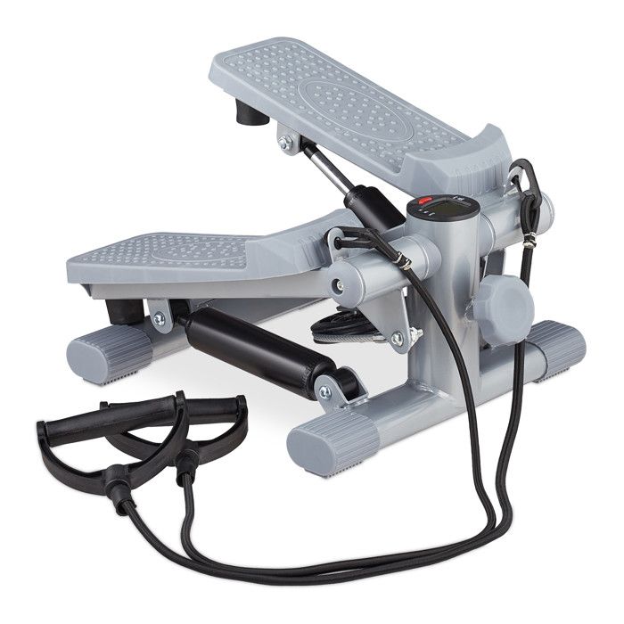 Stepper gris avec 2 extenseurs - 10039803-0 - Cdiscount Sport