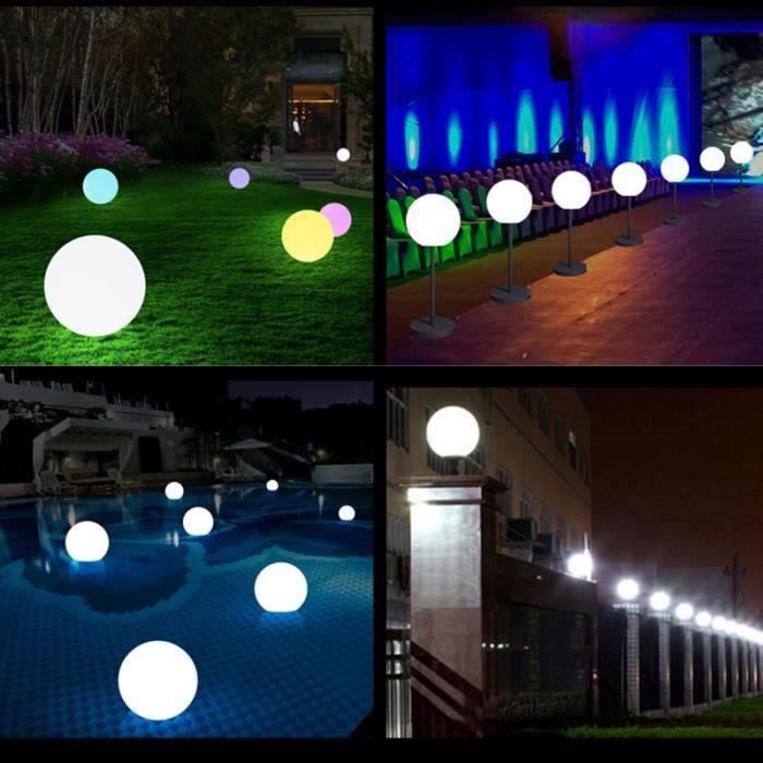 Gift-Lampe flottante LED RVB Lumière éclairage spot pour piscine Spa Disco boîte de nuit lampe piscine - BLANC