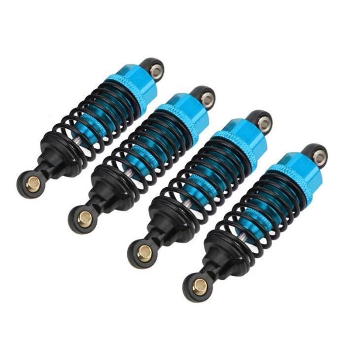 INJORA Amortisseur Accessoire Shock Absorber pour 1/10 RC Truck Crawler Axial SCX10 90046 TRX-4 MST Redcat (Gris 120mm