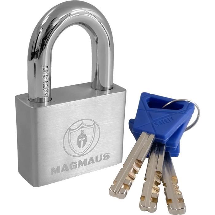 Magmaus PDL-50 [Ne Rouille Jamais] Cadenas Extérieur Robuste et ...
